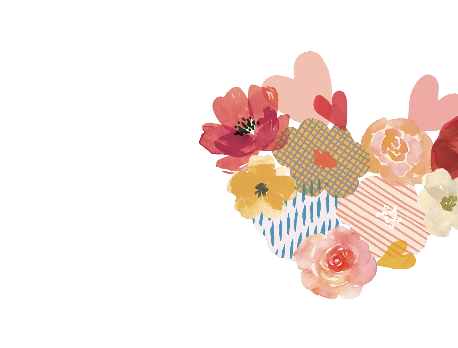 ハートのかけ紙